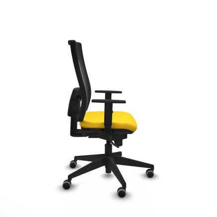 Office Chair Piqueras y Crespo 1D066G0 Yellow 2