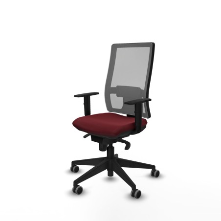 Bürostuhl Piqueras y Crespo 1D066G0 Granatrot