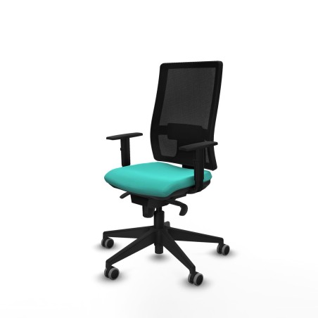 Office Chair Piqueras y Crespo 1D066G0 Turquoise