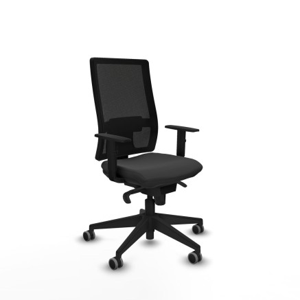 Sedia da Ufficio Piqueras y Crespo 1D066G0 Grigio scuro