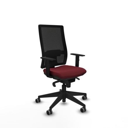 Bürostuhl Piqueras y Crespo 1D066G0 Granatrot