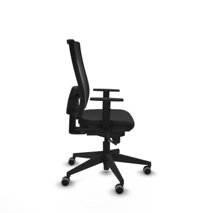 Sedia da Ufficio Piqueras y Crespo 1D066G0 Nero 2
