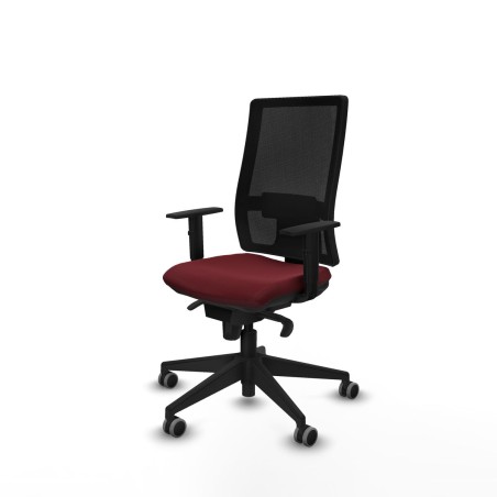 Sedia da Ufficio Piqueras y Crespo 1D066G0 Rosso Granato