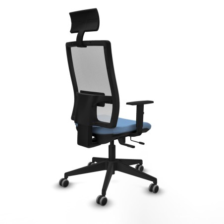Chaise de Bureau avec Appui-tête Piqueras y Crespo 1D066G1 Bleu ciel