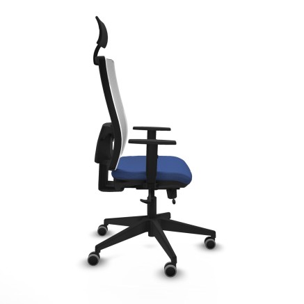 Bürostuhl mit Kopfstütze Piqueras y Crespo 1D066G1 Marineblau 2