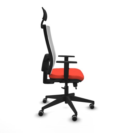 Bürostuhl mit Kopfstütze Piqueras y Crespo 1D066G1 Dunkelorange 2