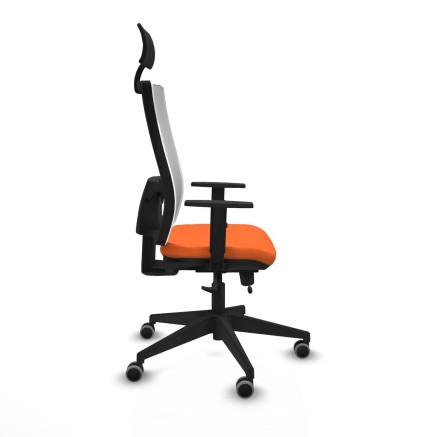 Bürostuhl mit Kopfstütze Piqueras y Crespo 1D066G1 Orange 2