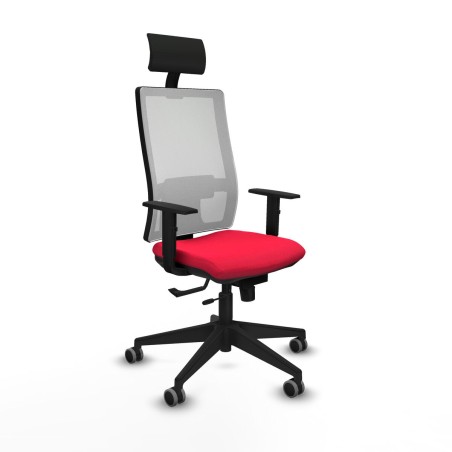 Bürostuhl mit Kopfstütze Piqueras y Crespo 1D066G1 Rot