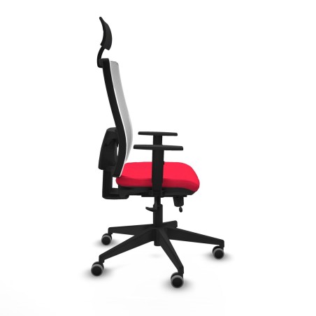 Chaise de Bureau avec Appui-tête Piqueras y Crespo 1D066G1 Rouge