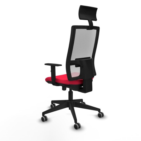 Chaise de Bureau avec Appui-tête Piqueras y Crespo 1D066G1 Rouge