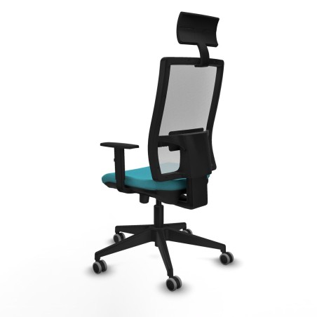 Chaise de Bureau avec Appui-tête Piqueras y Crespo 1D066G1 Turquoise