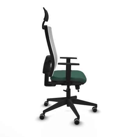 Office Chair with Headrest Piqueras y Crespo 1D066G1 Green