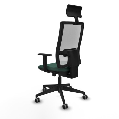 Office Chair with Headrest Piqueras y Crespo 1D066G1 Green