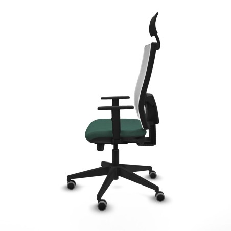 Office Chair with Headrest Piqueras y Crespo 1D066G1 Green