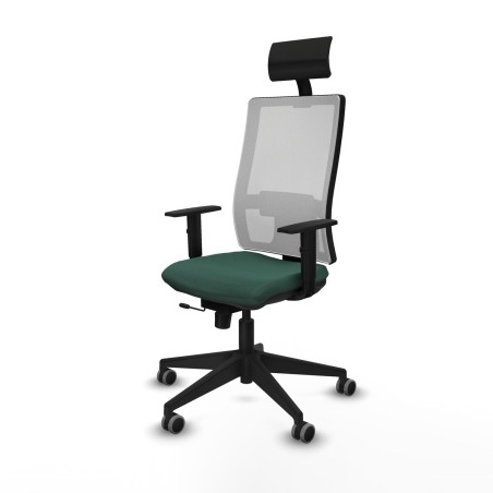 Office Chair with Headrest Piqueras y Crespo 1D066G1 Green