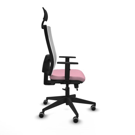 Bürostuhl mit Kopfstütze Piqueras y Crespo 1D066G1 Rosa 2