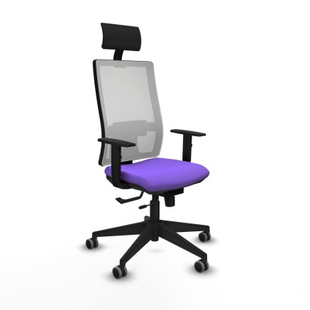 Bürostuhl mit Kopfstütze Piqueras y Crespo 1D066G1 Lila