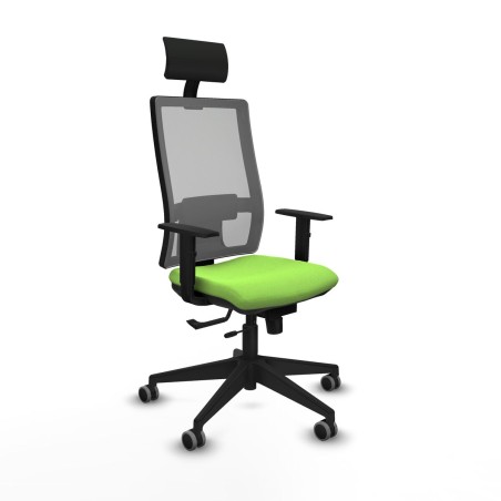 Chaise de Bureau avec Appui-tête Piqueras y Crespo 1D066G1 Pistache