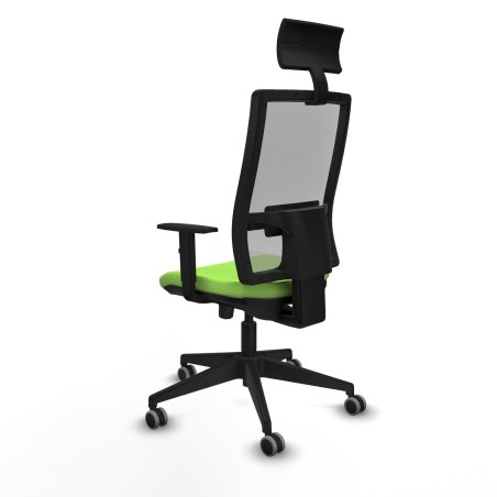 Office Chair with Headrest Piqueras y Crespo 1D066G1 Pistachio
