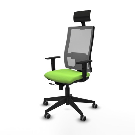 Office Chair with Headrest Piqueras y Crespo 1D066G1 Pistachio