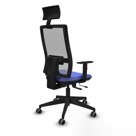 Chaise de Bureau avec Appui-tête Piqueras y Crespo 1D066G1 Bleu clair