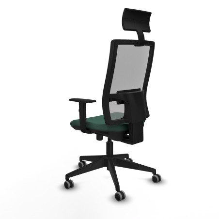 Office Chair with Headrest Piqueras y Crespo 1D066G1 Green