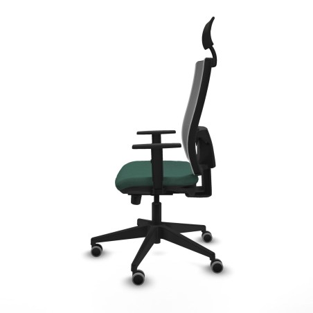 Office Chair with Headrest Piqueras y Crespo 1D066G1 Green