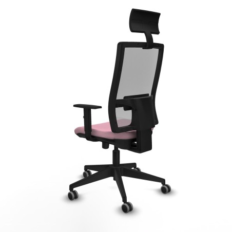 Office Chair with Headrest Piqueras y Crespo 1D066G1 Pink