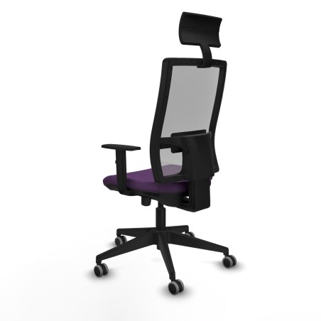 Office Chair with Headrest Piqueras y Crespo 1D066G1 Purple