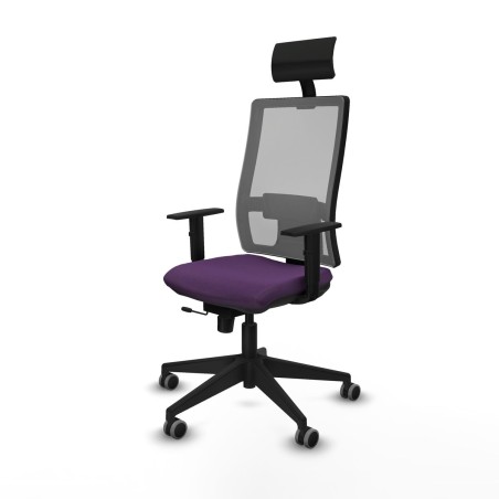 Chaise de Bureau avec Appui-tête Piqueras y Crespo 1D066G1 Violet