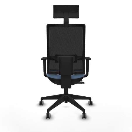 Bürostuhl mit Kopfstütze Piqueras y Crespo 1D066G1 Himmelsblau