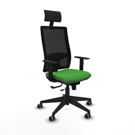 Bürostuhl mit Kopfstütze Piqueras y Crespo 1D066G1 grün