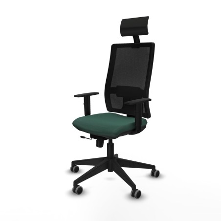 Bürostuhl mit Kopfstütze Piqueras y Crespo 1D066G1 grün