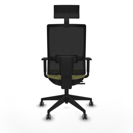 Chaise de Bureau avec Appui-tête Piqueras y Crespo 1D066G1 Vert