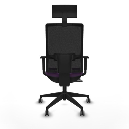 Chaise de Bureau avec Appui-tête Piqueras y Crespo 1D066G1 Violet