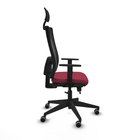 Office Chair with Headrest Piqueras y Crespo 1D066G1 Maroon