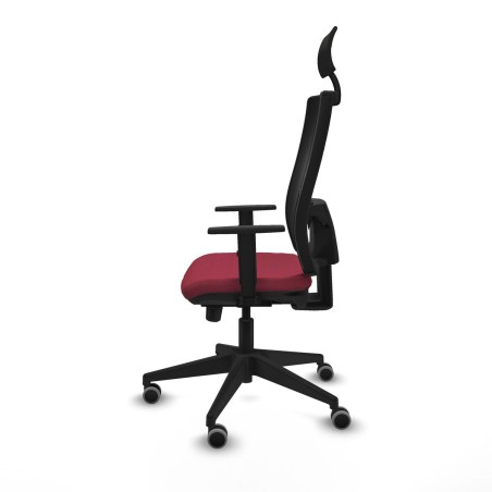 Office Chair with Headrest Piqueras y Crespo 1D066G1 Maroon