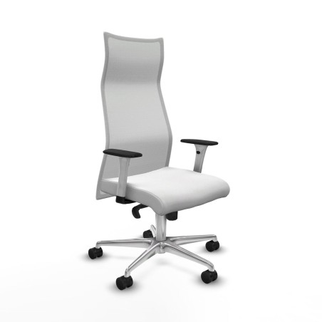 Chaise de Bureau Piqueras y Crespo B1B086N Blanc
