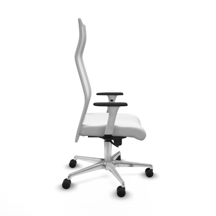 Chaise de Bureau Piqueras y Crespo B1B086N Blanc 2