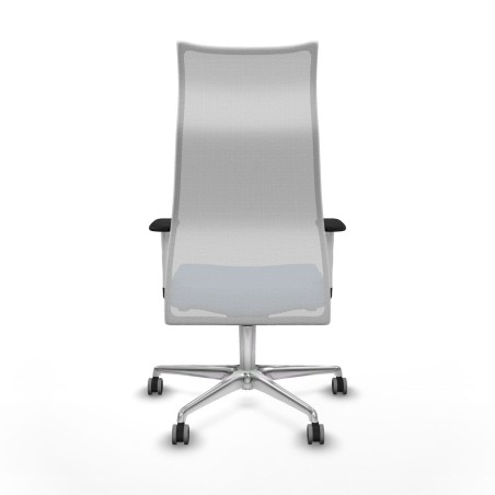 Chaise de Bureau Piqueras y Crespo B1B086G Bleu ciel