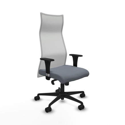 Chaise de Bureau Piqueras y Crespo B1C036N Gris