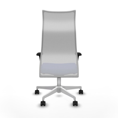 Chaise de Bureau Piqueras y Crespo B1C026N Bleu clair