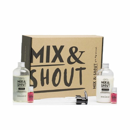 Shampoo Mix & Shout Rutina Rizado Equilibrante Lote 4 Stücke Gelockte