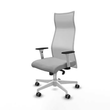 Chaise de Bureau Piqueras y Crespo B1B026G Gris clair 2