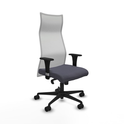 Sedia da Ufficio Piqueras y Crespo B1C036N Grigio scuro