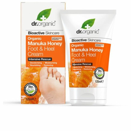Vochtinbrengende Voetcrème Manuka Honey Dr.Organic Miel De Manuka 125