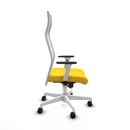 Chaise de Bureau Piqueras y Crespo B1B026N Jaune 2