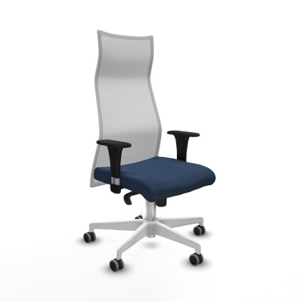 Poltrona da Ufficio Piqueras y Crespo B1C026G Blu Marino