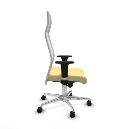 Chaise de Bureau Piqueras y Crespo B1C086N Crème 2