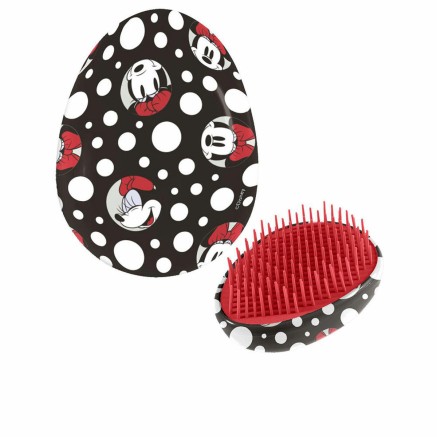 Ontwar Haarborstel Disney  Zwart Minnie Mouse 7 x 9 x 4 cm